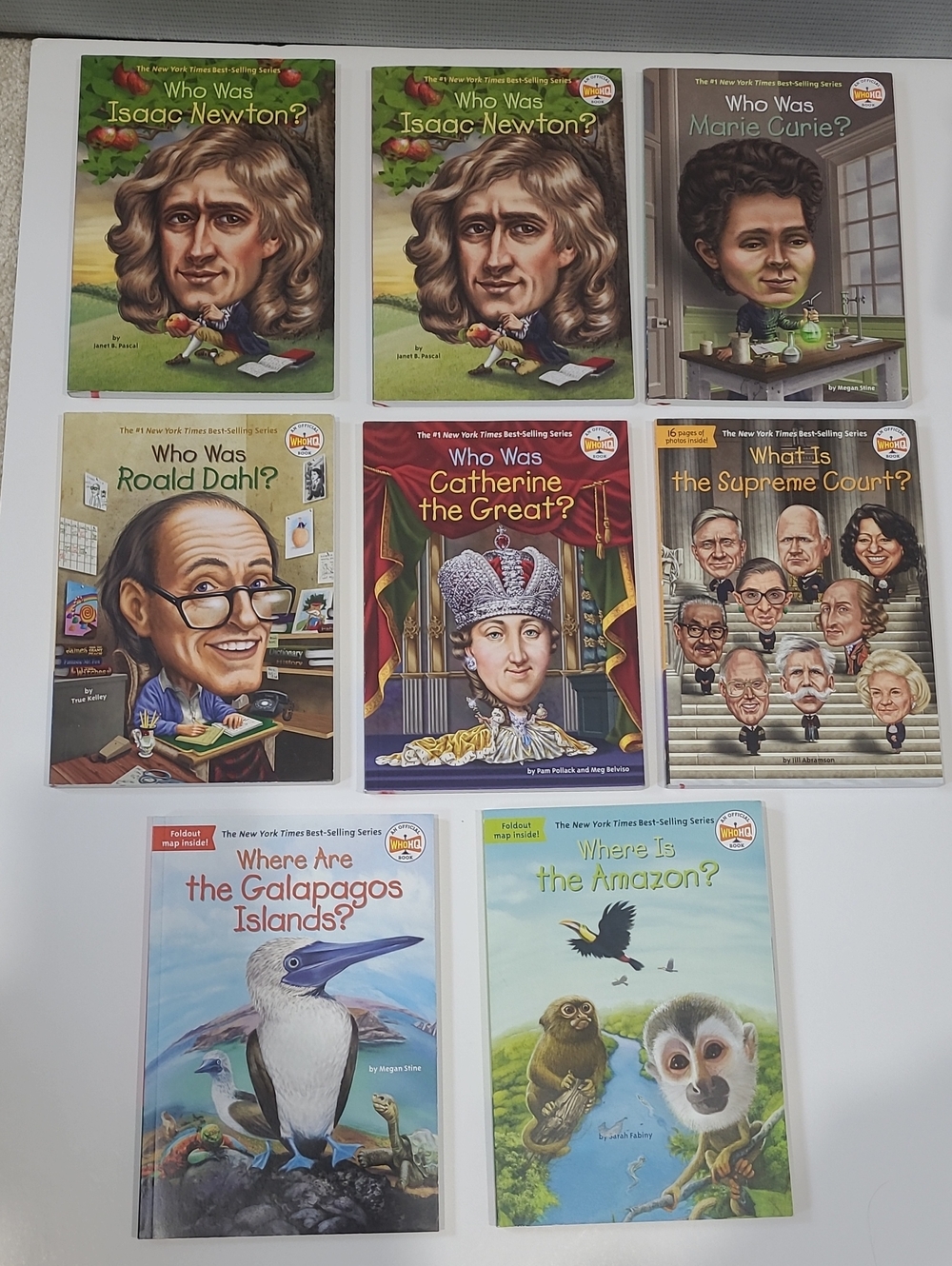 WhoHQ Kids Nonfiction Paperback Set